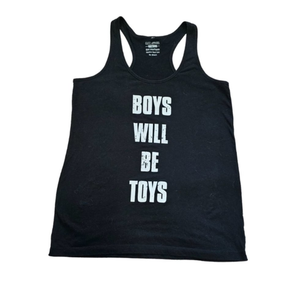 Funny Racerback Tank Large - Picture 1 of 4